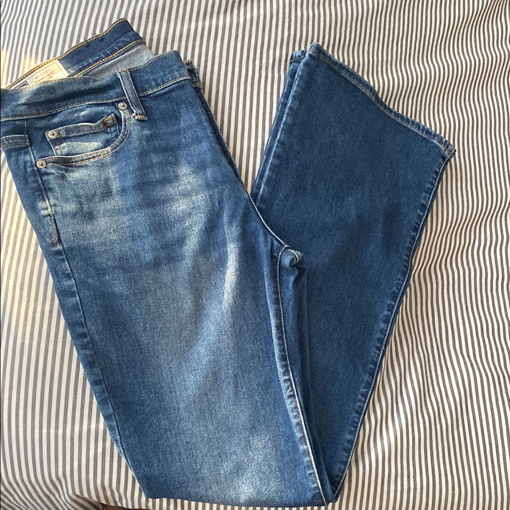 Gap Women’s Perfect Boot Mid Rise Jeans Size 12 long